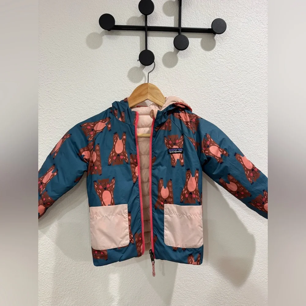 Patagonia Reversible Down Hoody (4T) - Picture 4 of 5
